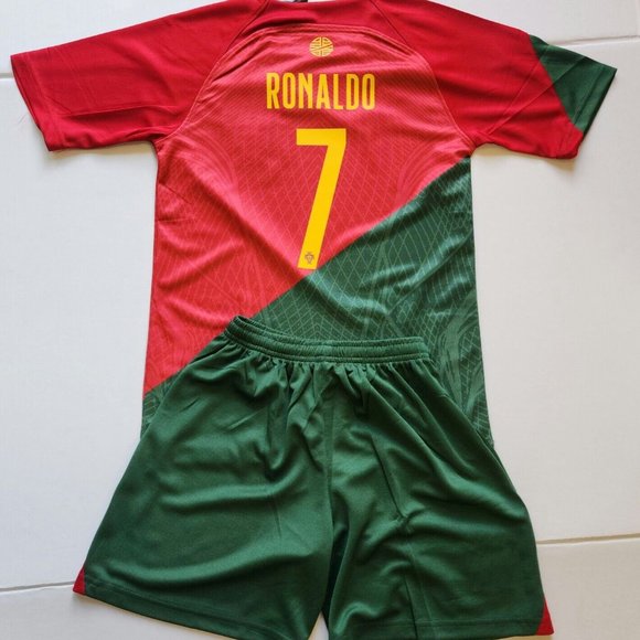 C. Ronaldo Portugal jersey 2 pc short and jersey - Picture 2 of 2